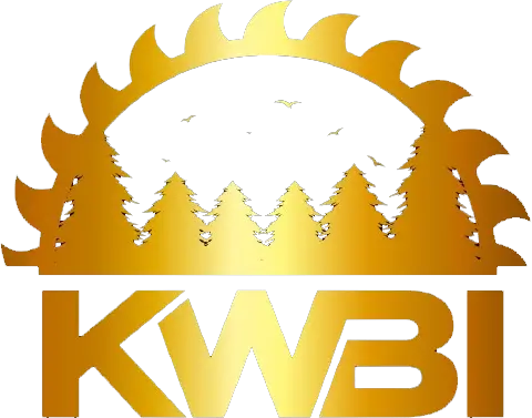 Ken Walker Builders Inc. golden saw blade logo
